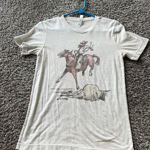 Bucking bronc tshirt